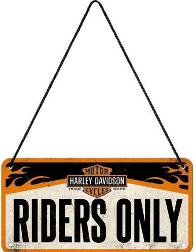 Actual product image Nostalgic-Art Merchandising Hängeschild. Harley-Davidson - Riders