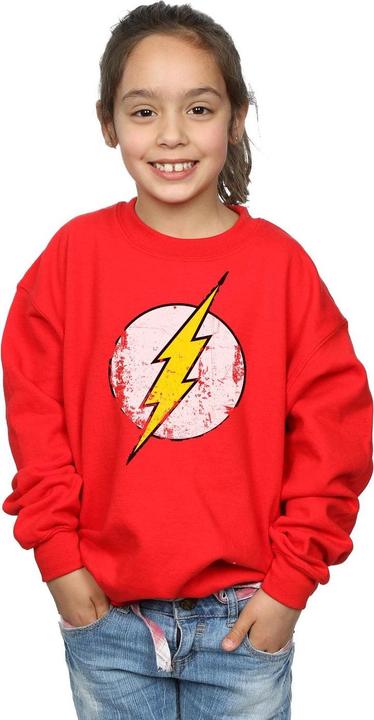 Produktbild Flash Distressed Logo Sweatshirt Mädchen (140, 146)