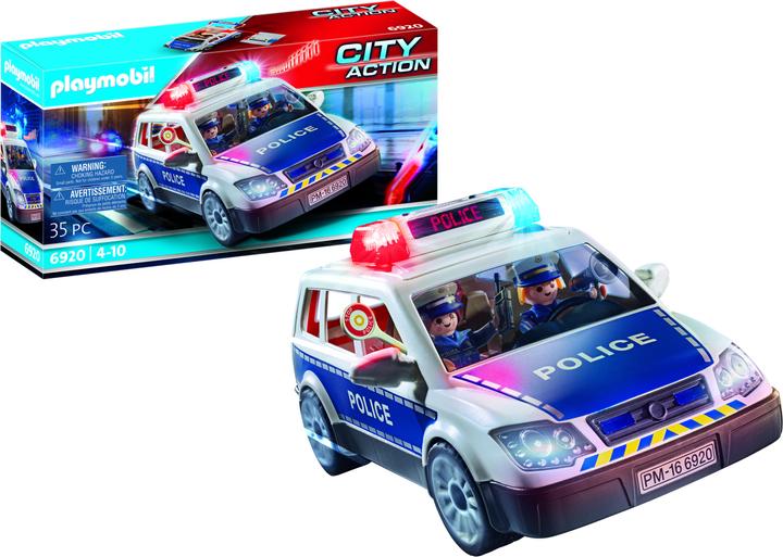 Produktbild Playmobil Police Einsatzwagen (6920, Playmobil City Action)