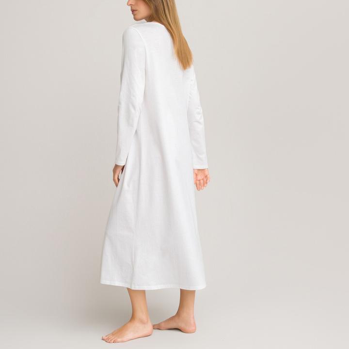 Actual product image Anne Weyburn Cotton and lace nightdress (40)