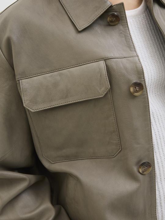 Actual product image Jack & Jones Lederjacke Lederjacke (L)