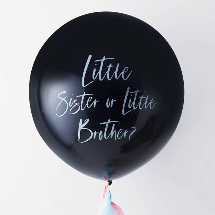 Produktbild Ginger Ray Riesenluftballon Little Sister or Little Brother? (1 x)