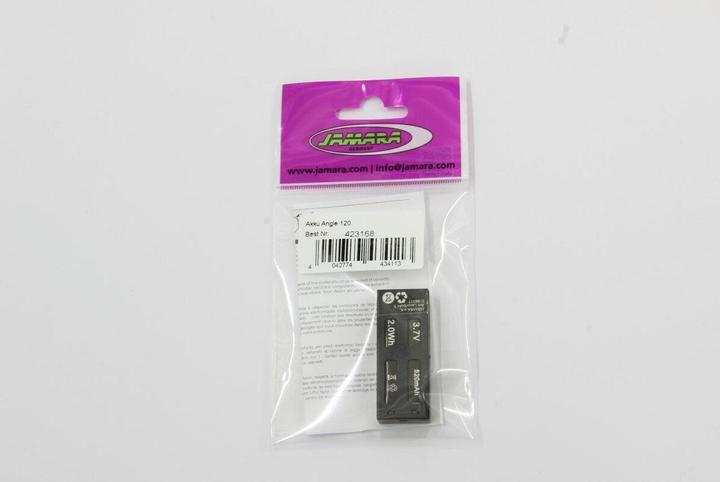 Immagine prodotto Jamara Batteria LiPo angolo 120 3.7V 520mAh