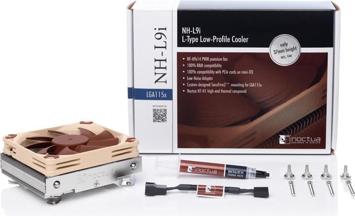 Actual product image Noctua NH-L9i (37 mm)