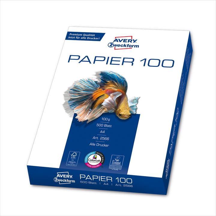 Actual product image Avery Inkjet paper (100 g/m², 500 x, A4)