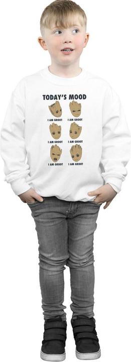 Image du produit - Sweat GUARDIANS OF THE GALAXY GROOT TODAY'S MOOD - Garçon (152, 158)