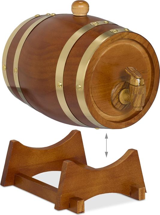 Actual product image Relaxdays Whiskyfass