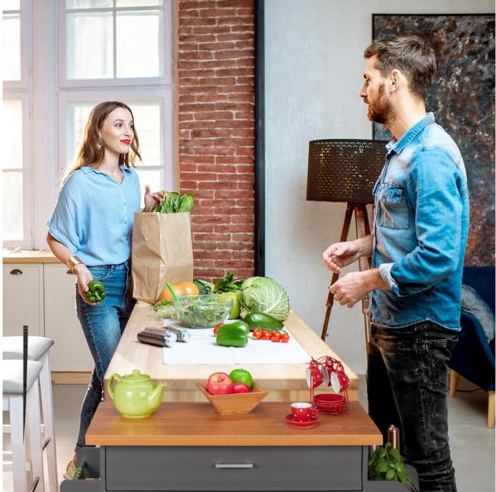 Image du produit Relaxdays Chariot cuisine