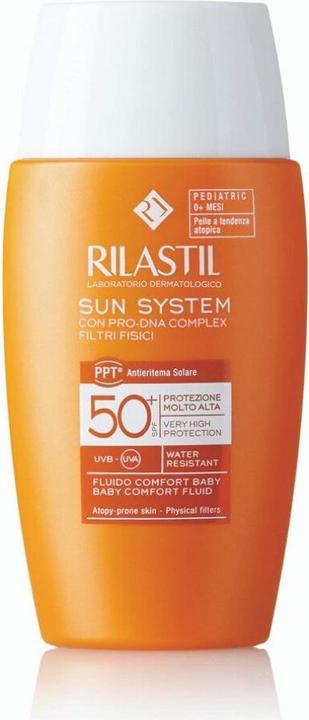 Immagine prodotto Rilastil Sun System Baby Comfort Fluid Spf50+ 50ml (Crema solare, SPF 50+, 50 ml, 70 g)