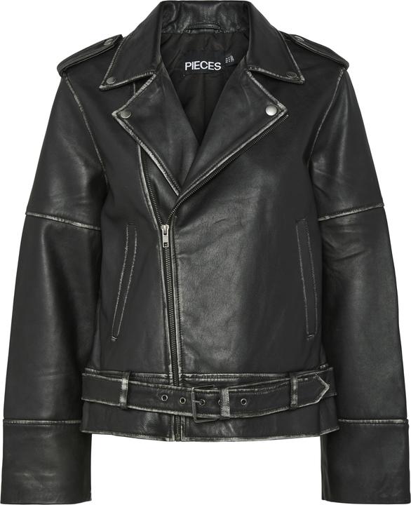 Pieces PCSTEPH Lederjacke