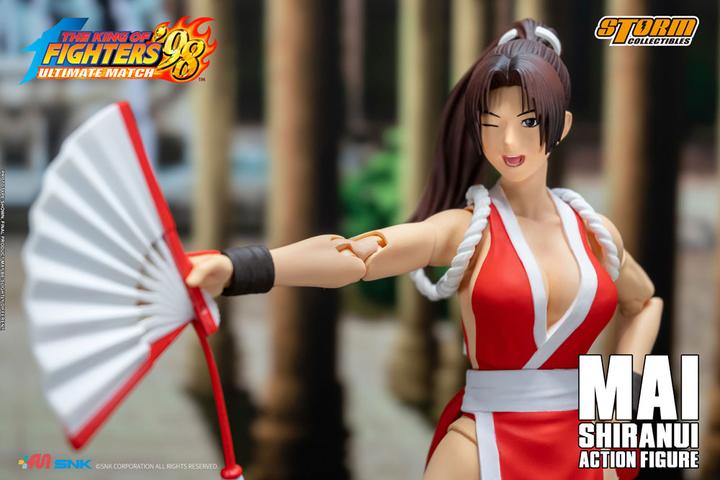 Actual product image Storm Collectibles King of Fighters '98: Ultimate Match Action Figure 1/12 Mai Shiranui 18 cm