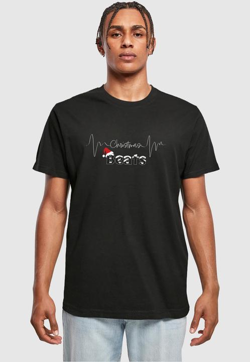 Actual product image Merchcode Christmas beats T-Shirt Round Neck - 111751 (L)