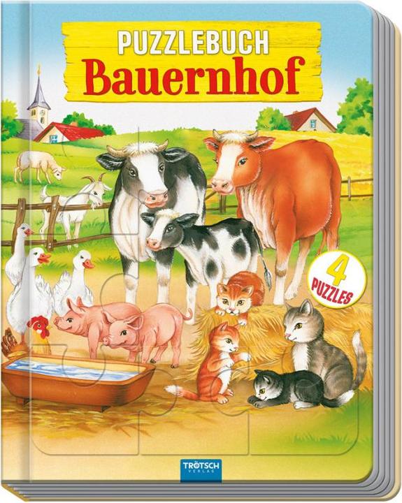 Produktbild Trötsch Verlag GmbH & Co. KG Puzzlebuch Bauernhof
