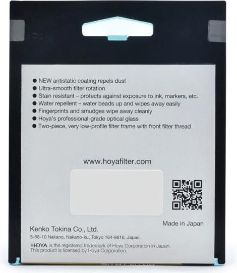 Produktbild Hoya Fusion Antistatic Next CIR-PL Filter (62 mm, Polarisationsfilter, 62 mm)