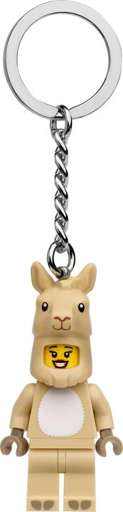 Actual product image LEGO Key ring with girl in llama costume (854081) (854081, LEGO DC)