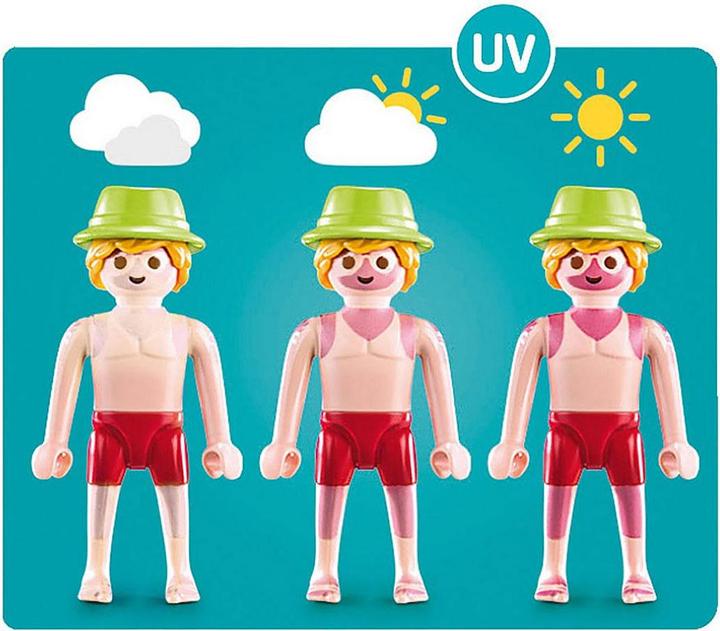 Image du produit Playmobil Vacancier avec coups de soleil et bouée (70112, Playmobil Family Fun)