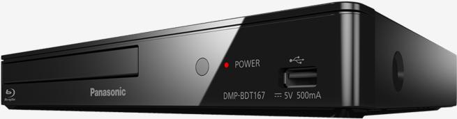 Produktbild Panasonic Dmp-Bdt167 (1 GB, Blu-ray Player, DVD Player)
