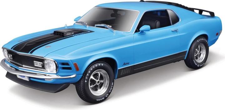 Produktbild Maisto Ford Mustang Mach 1 1970 1/18 blau