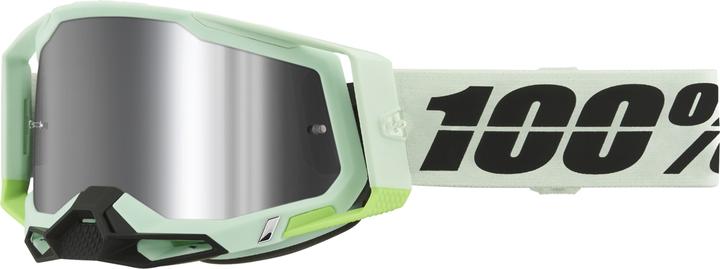 Image du produit 100% Goggle Racecraft 2 Palomar - Mirror Silver Flash Lens (Palomar, Argent)