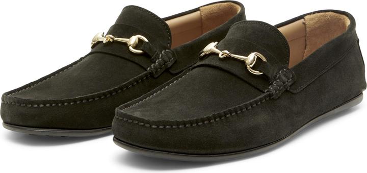 Actual product image Selected Homme Slhsergio Suede Horsebit Driving Shoe (41)