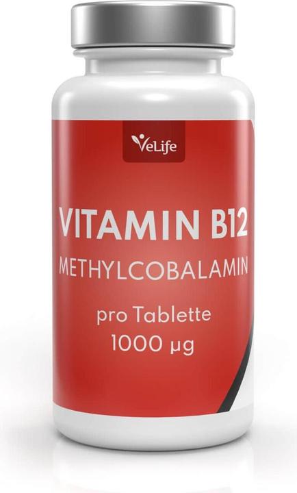 Produktbild VeLife Vitamin B12 Tabl (180 Stück, Tabletten, 81 g)