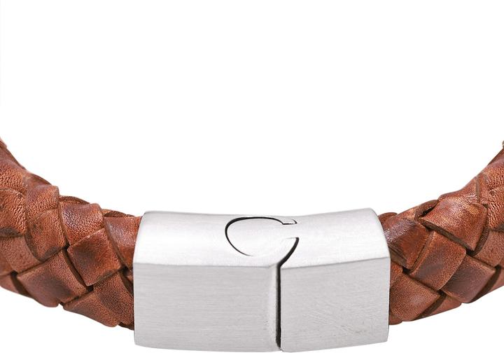 Image du produit Heideman Bracelet en cuir Enno (21 cm, 100% cuir)