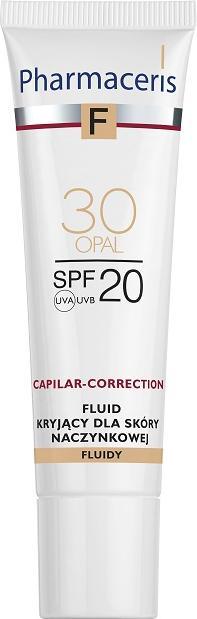 Produktbild Pharmaceris F, Abdeckung von Flüssigkeit für Kapillarkorrekturkapillaren, SPF 20, 30 Opal, 30 ml