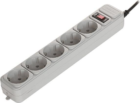 Productafbeelding Gembird SPG3-B-6C vermogensuitbreiding 5 stopcontact(en) (5 x, 1.80 m)