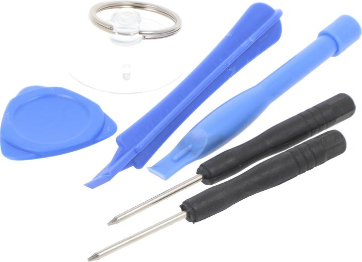 Produktbild AccuCell Werkzeug Set 4fach passend für iPhone 4, 4S, 5, 5C, 5S für Akku Wechsel (Werkzeug, 5S, iPhone 4)