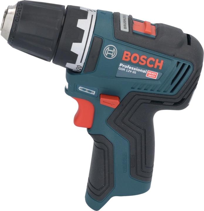 Actual product image Bosch Professional Bosch GSR 12V-35 cordless drill driver 12V 35Nm in L-Boxx + 2x 6.0Ah battery + charger (Rechargeable battery operated)