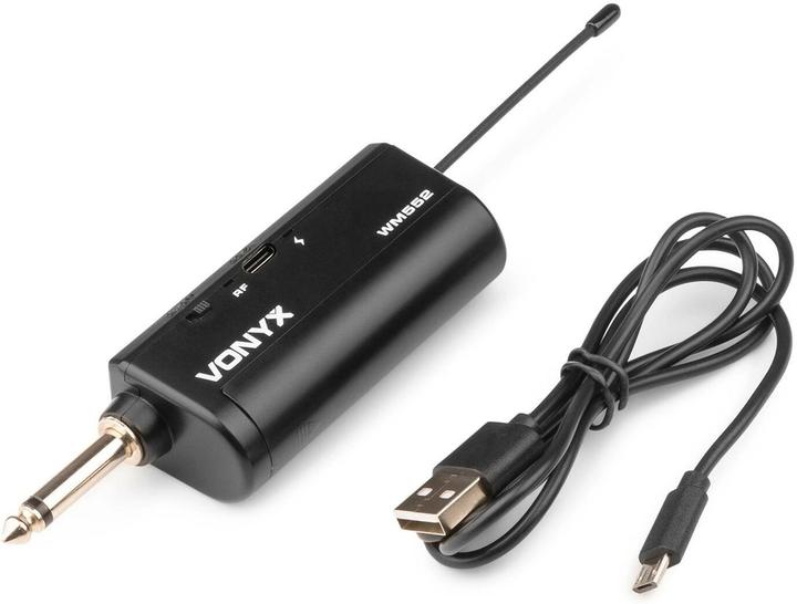 Actual product image Vonyx Wireless system WM552B, transducer principle: capacitor