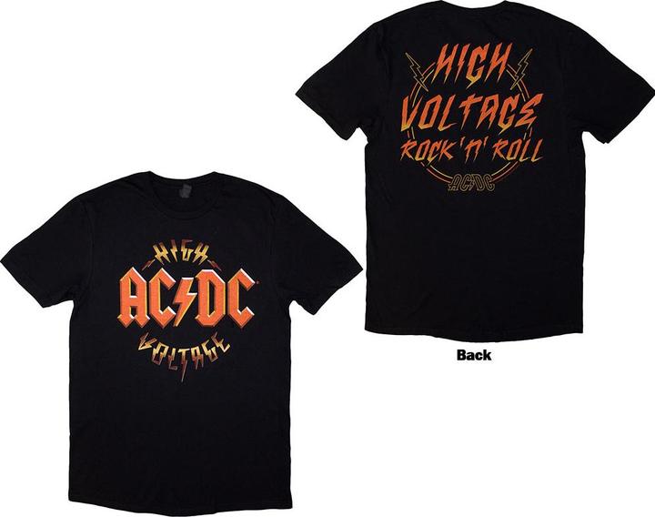 AC/DC High Voltage RnR Back Print