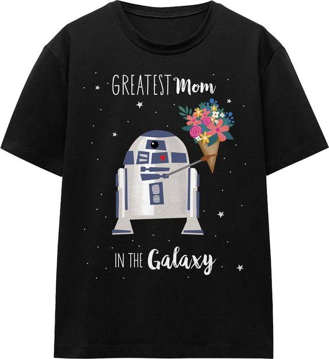 Actual product image Star Wars Unisex Adult Greatest Mom In The Galaxy Mothers Day T-Shirt (XXL)
