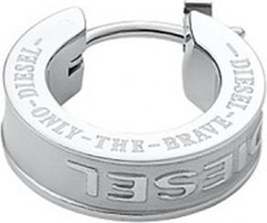 Diesel Timeless Single Earring Made Of Steel (Stahl)