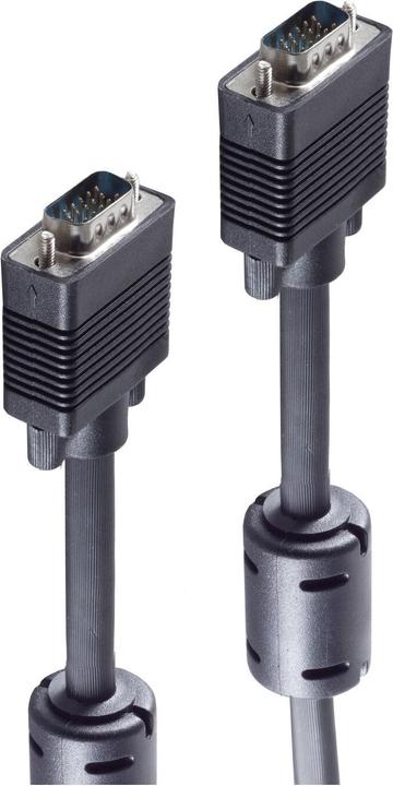 Actual product image Shiverpeaks BASIC-S SVGA monitor cable, connector (0.20 m, VGA)