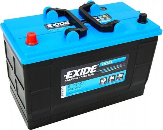 Produktbild Exide ER550 Dual Versorgungsbatterie 12V 115Ah 650A (12 V, 115 Ah)