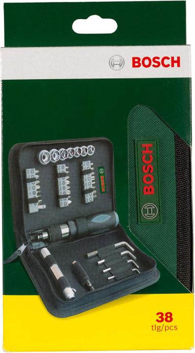 Actual product image Bosch Professional Do-it-yourself tool set in Tasc (13 mm, Magnetic, Square adapter for socket spanner)