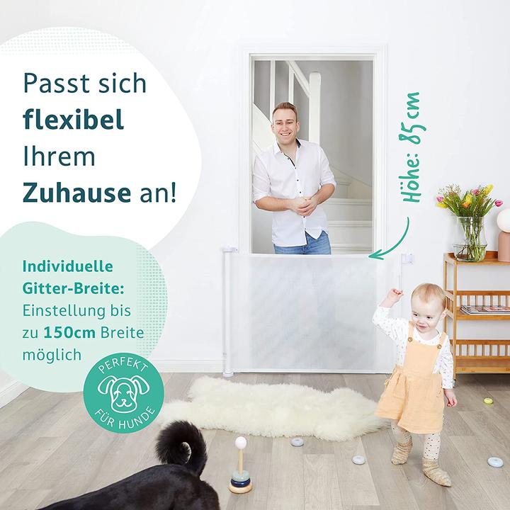 Produktbild Fieldbunny Treppenschutzgitter, ausziehbar bis 150cm