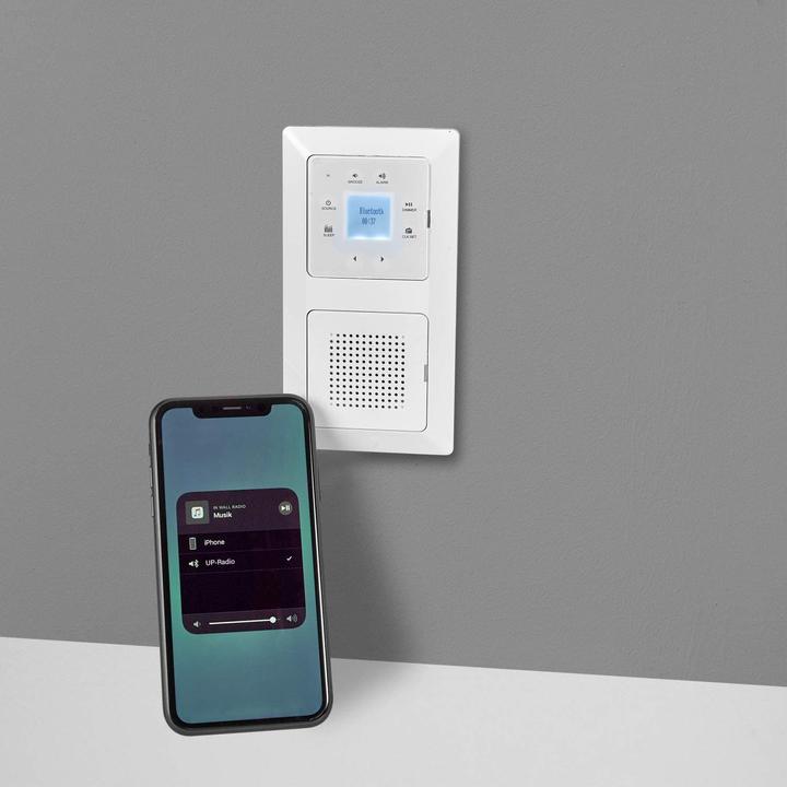 Produktbild Unitec Unterputz Radio (UKW, Bluetooth)