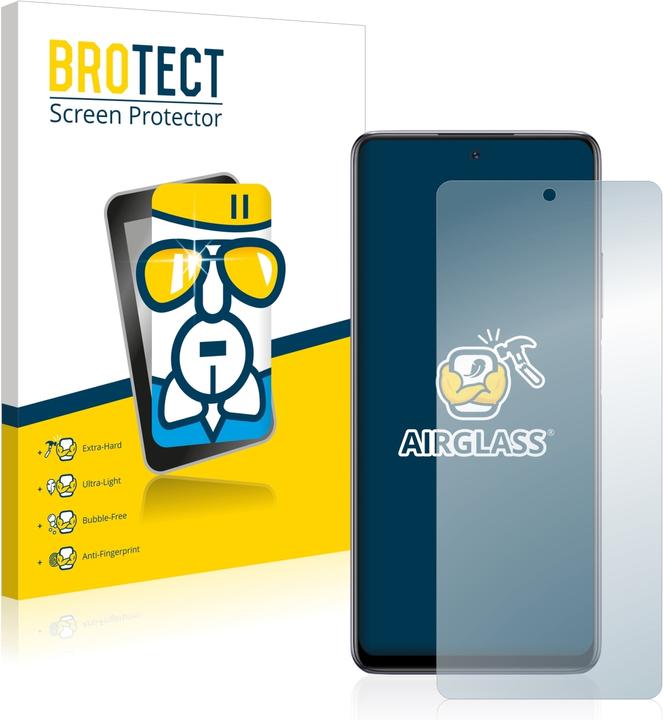 Actual product image BROTECT AirGlass Glass (1 Piece, Mi Note 10 Pro)