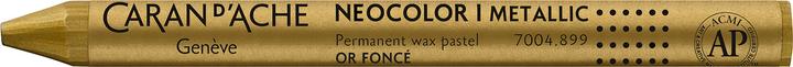 Produktbild Caran d'Ache Neocolor I (Dunkelgold Metallic, 1 x)