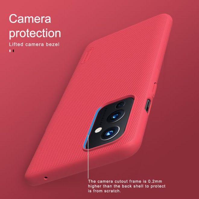 Actual product image Nillkin Super Frosted Shield Series (OnePlus 9)