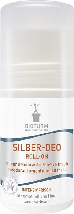 Bioturm Silber-Deo Roll-On Silver Deodorant Intensive Fresh Nr. 32 (Roll-on, 50 ml)
