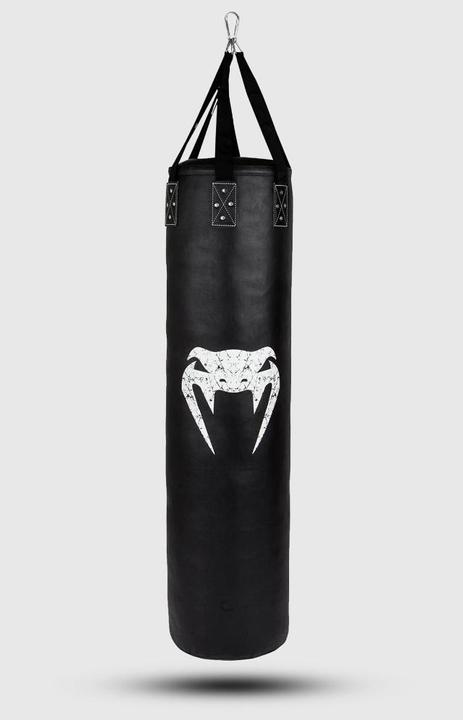 Immagine prodotto Venum Challenger Heavy bag + Gancio per il soffitto - Nero/Bianco - Riempito - 170cm (170 cm, 50 kg)