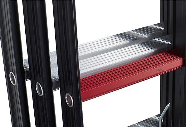 Immagine prodotto Altrex Scala multiuso NEVADA, 3 elementi, nero, 3 x 10 pioli. (Scaletta multiuso, 750 cm)