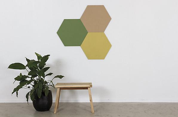 Image du produit Chameleon Tableau d'affichage hexagonal (Tableau d'affichage)