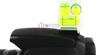 Produktbild Foxfoto cap cap for flash lamp sleds with three-axis spirit level