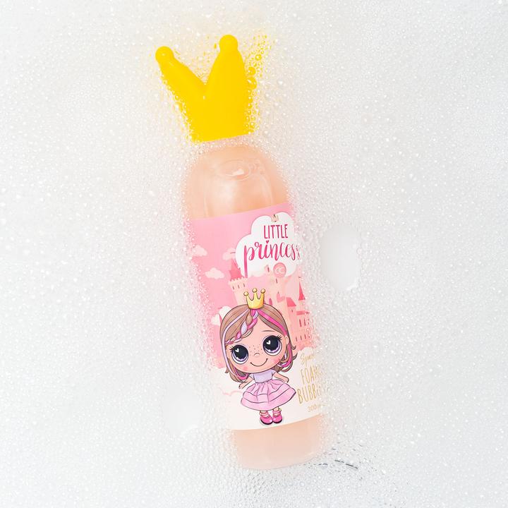 Image du produit Accentra Bain moussant LITTLE PRINCESS dans un flacon avec bouchon décoratif en forme de couronne, 300ml (300 ml, Bain moussant)