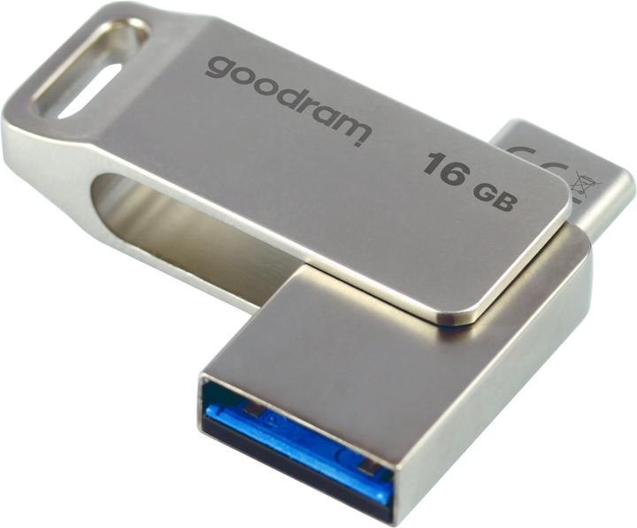 Image du produit Goodram Clé USB ODA3 USB Type-A / USB Type-C 3.2 Gen 1 (3.1 Gen 1) (16 Go, USB-A, USB-C)