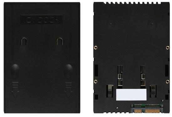 Actual product image Icy Dock 6.35cm 2.5inch HDD Converter SATA HDD Converter turns a 2.5Z 6.35cm into a 3.5Z 8.89cm hard...
